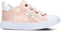 Shoesme Veterschoenen Meisjes PINK METALLIC Leer - Roze