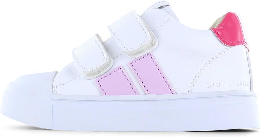 Shoesme sneakers wit roze - Foto 3
