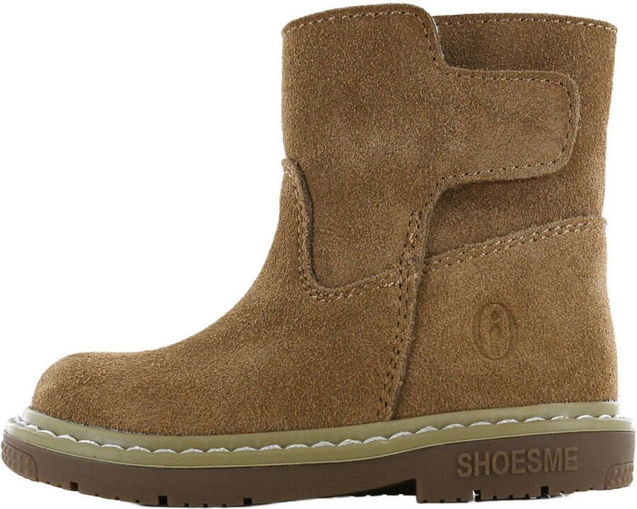 Shoesme suède enkelboots cognac