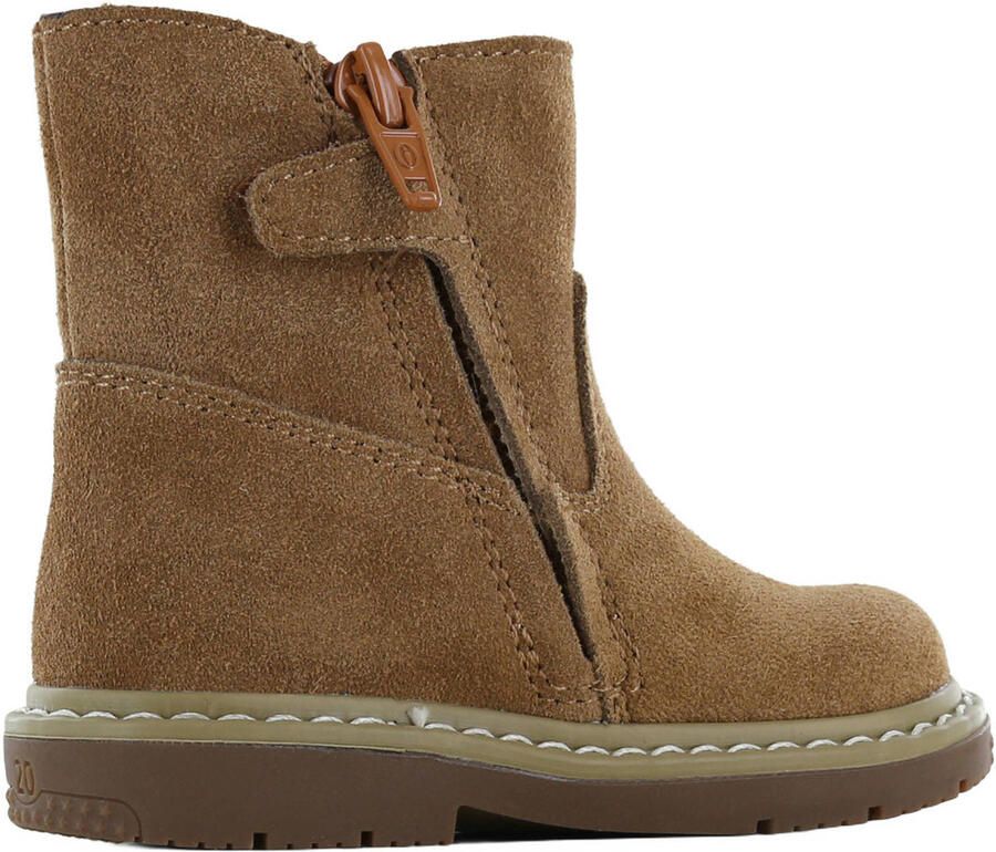Shoesme suède enkelboots cognac - Foto 2