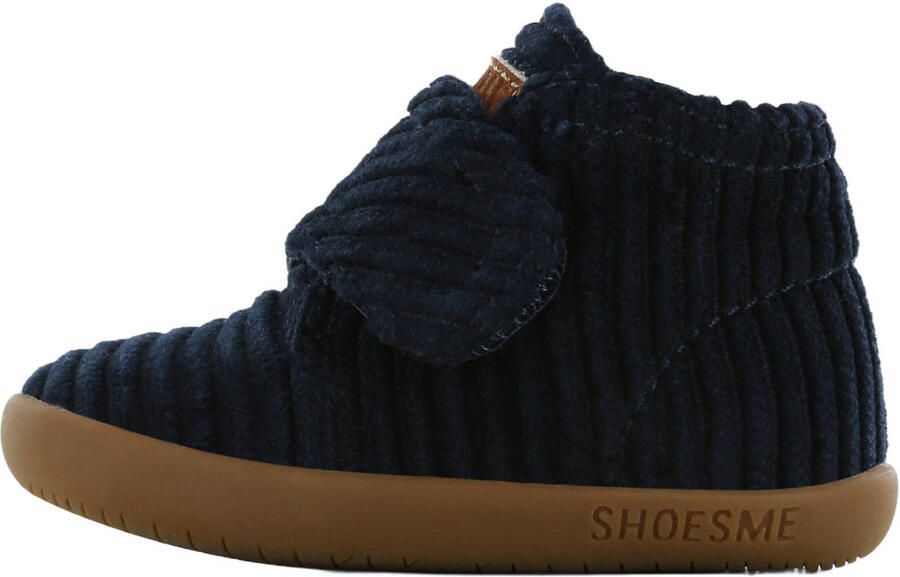 Shoesme suède enkelboots donkerblauw