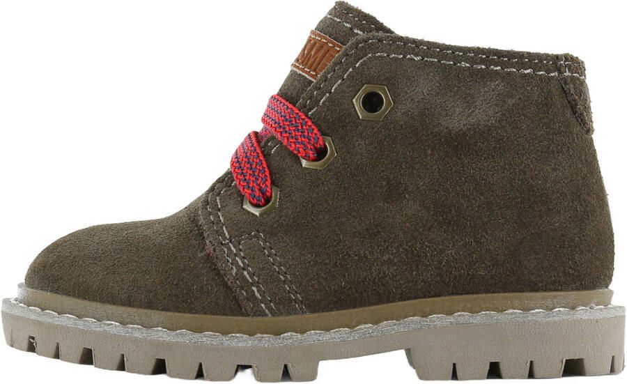 Shoesme suède enkelboots olijfgroen - Foto 6