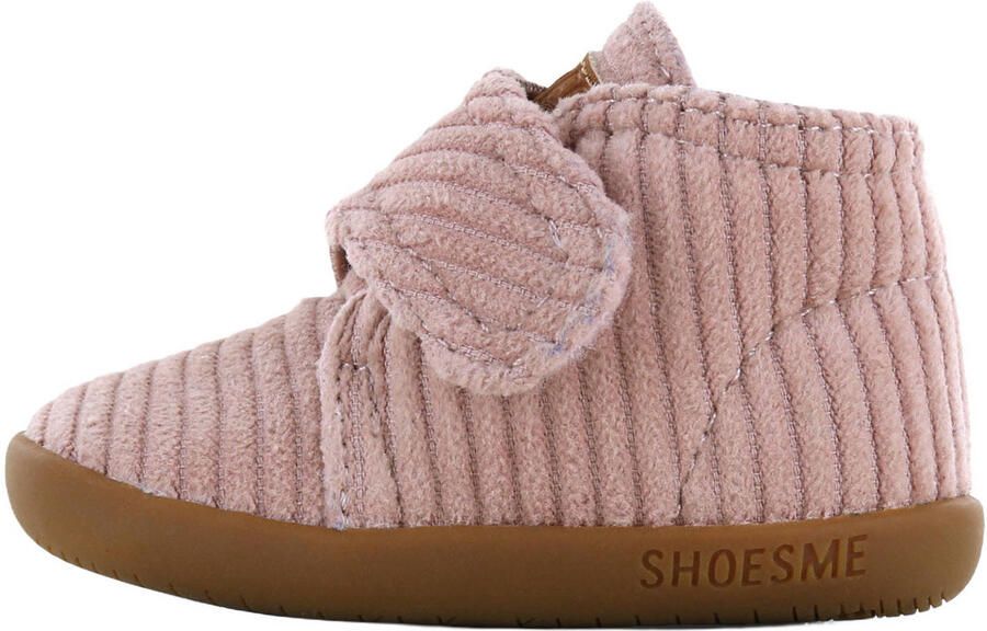 Shoesme suède enkelboots oudroze