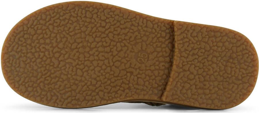 Shoesme suède laarzen met panterprint cognac zwart - Foto 4