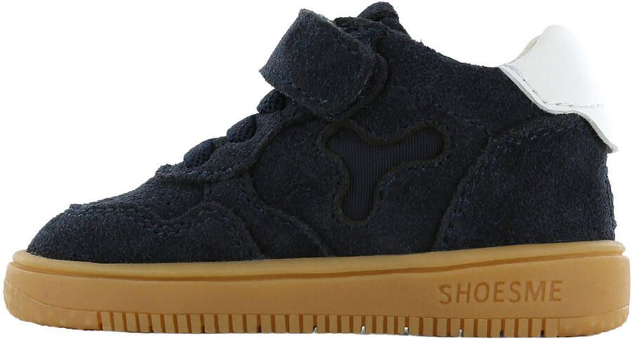 Shoesme suède sneakers donkerblauw