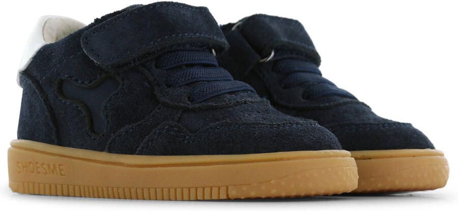 Shoesme suède sneakers donkerblauw - Foto 3