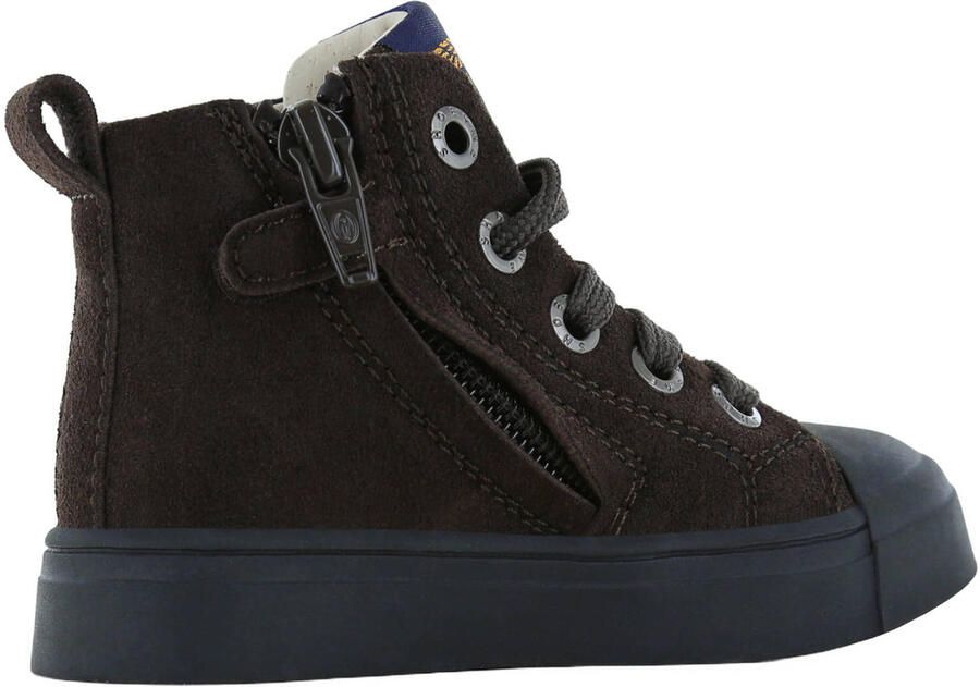 Shoesme suède sneakers donkerbruin - Foto 2