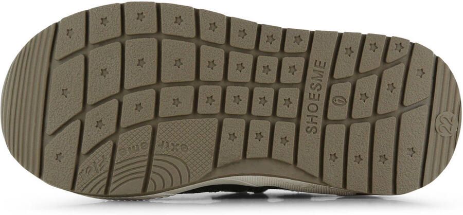 Shoesme suède sneakers donkerbruin donkerpaars - Foto 3