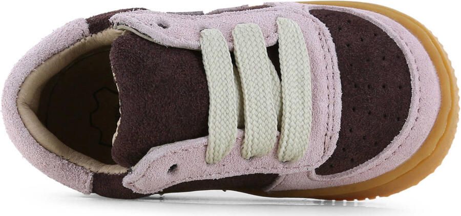 Shoesme sneakers roze Suède Kinderschoenen - Foto 3