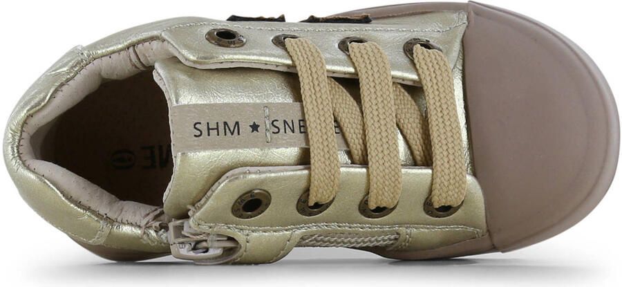 Shoesme suède sneakers goud - Foto 3