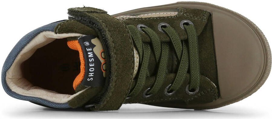Shoesme suède sneakers groen oranje - Foto 3
