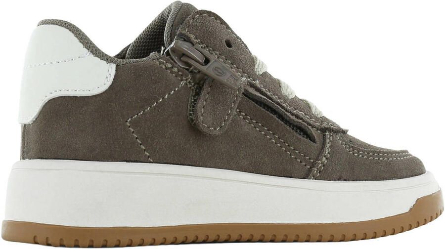 Shoesme suède sneakers kaki ecru - Foto 2