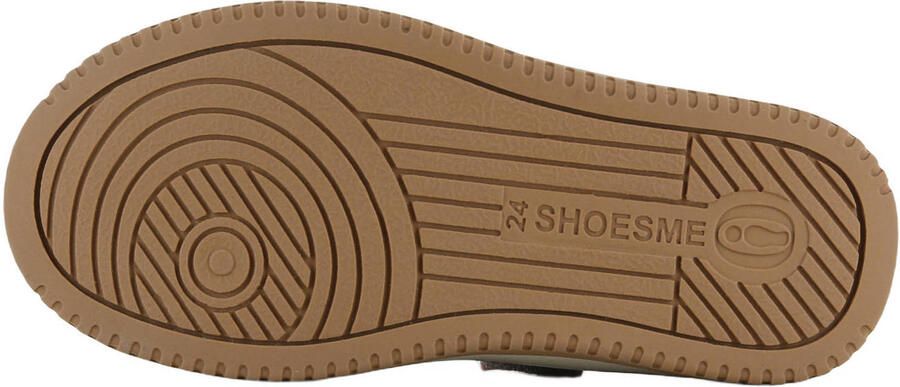 Shoesme suède sneakers roze donkerbruin - Foto 3