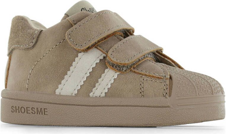 Shoesme sneakers taupe Bruin Meisjes Imitatieleer Effen 19 - Foto 2
