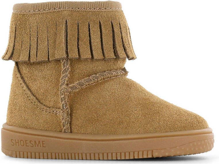Shoesme BN25W021 boots warm gevoerd middelbruin