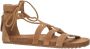 Shoesme suède sandalen cognac Bruin Meisjes Suede 30 - Thumbnail 2