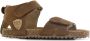 Shoesme suède sandalen cognac - Thumbnail 1