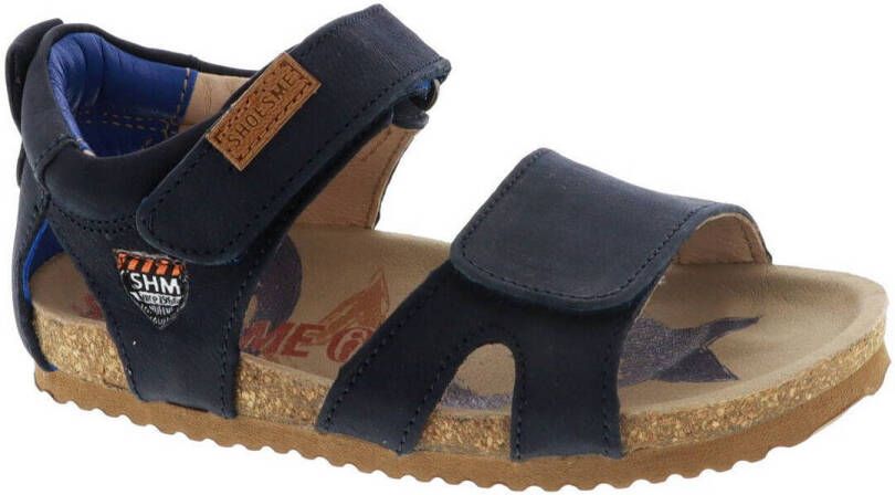 Shoesme BI21S096-A suède sandalen donkerblauw Jongens Suede Effen 24 - Foto 2