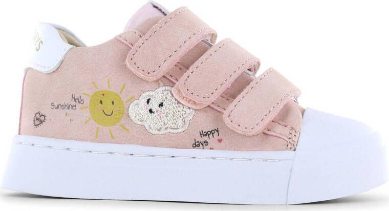 Shoesme suède sneakers roze