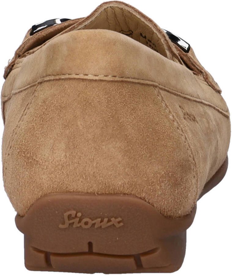 Sioux Cortizia suède mocassins camel - Foto 2