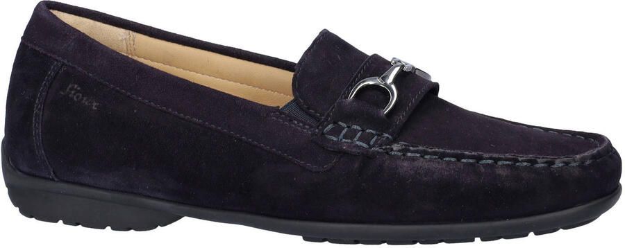 Sioux Cortizia suède mocassins donkerblauw - Foto 2