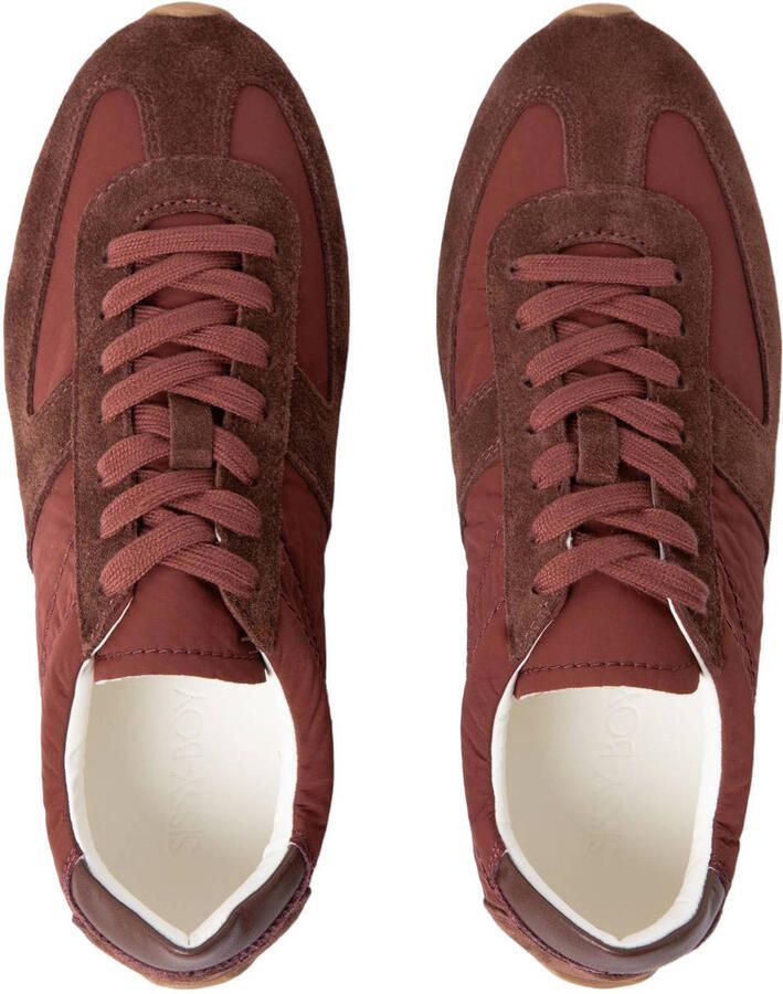 Sissy- suède sneakers bordeaux - Foto 2
