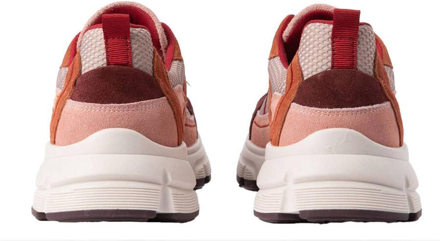 Sissy-Boy suède sneakers oranje rood roze - Foto 3