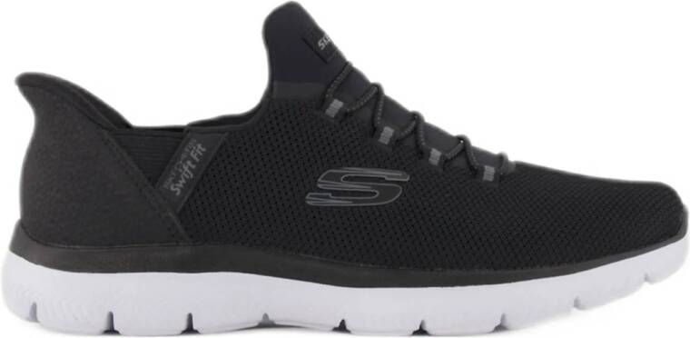Skechers Zwarte sneaker PURE GENIUS PURE VIBES