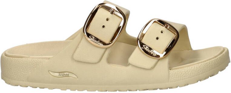 Skechers Arch Fit Cali Breeze 2.0 slippers ecru