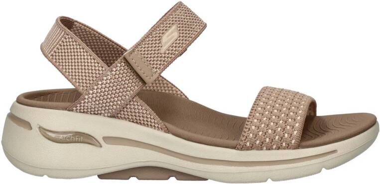 Skechers Arch Fit Go Walk sandalen taupe