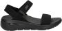 Skechers Arch Fit Go Walk sandalen zwart - Thumbnail 1