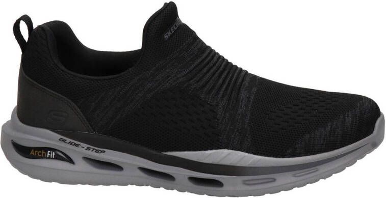 Skechers Arch Fit instappers zwart