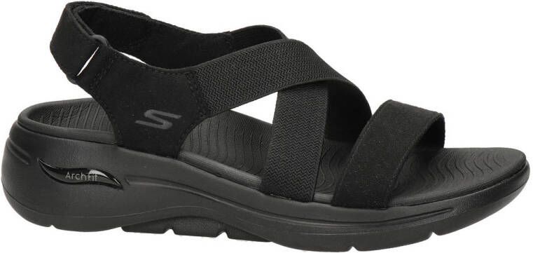 Skechers Arch Fit sandalen zwart