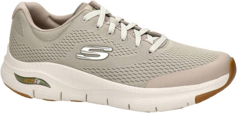 Skechers Arch Fit Sneaker Comfortabel en stijlvol Beige Heren