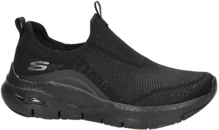 Skechers Arch Fit sneakers zwart