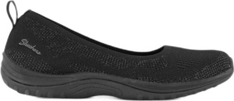 Skechers ballerina's zwart