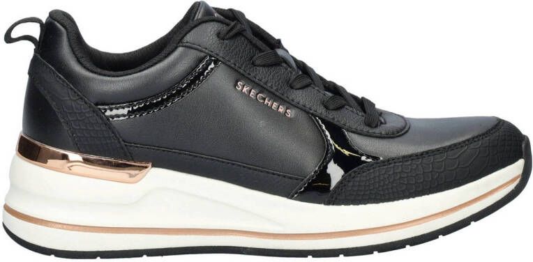 Skechers Billion 2 Fine Shine sneakers zwart