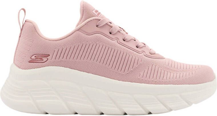 Skechers Stijlvolle Flex Hi Sneakers voor Vrouwen Pink Dames