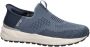 Skechers Blauwe Slip-On Sneaker met Gespikkelde Zool Blue Heren - Thumbnail 1