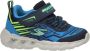 Skechers Bozler sneakers met lichtjes blauw Jongens Imitatieleer Logo 24 - Thumbnail 1