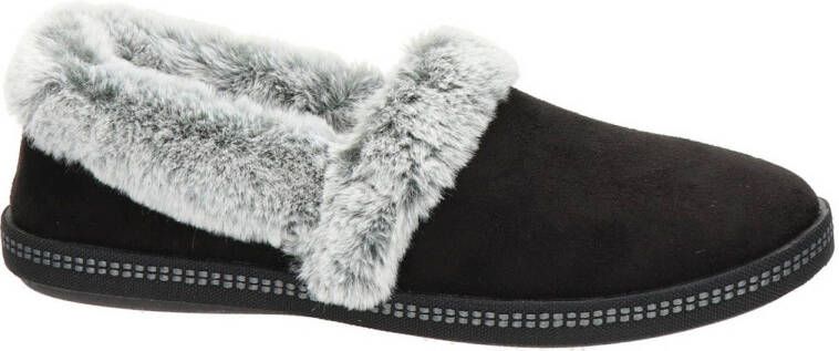 Skechers Cali pantoffels zwart