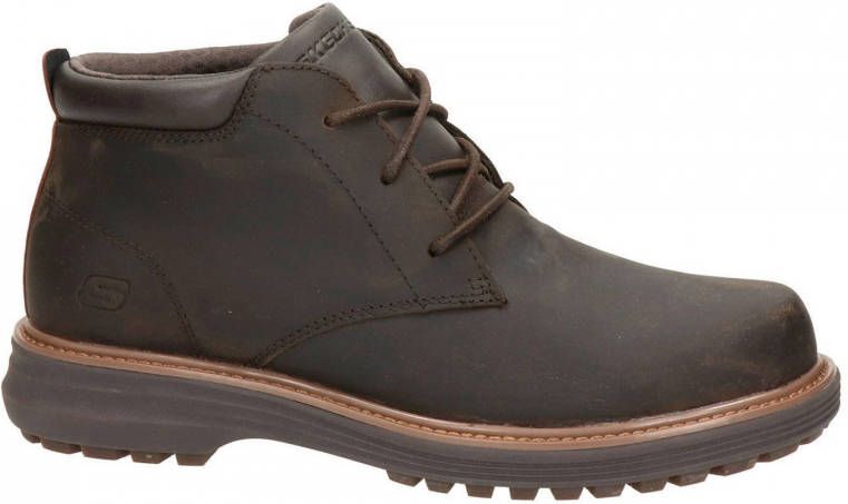 Skechers Stijlvolle en comfortabele heren veterschoenen Brown Heren