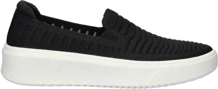 Skechers Court Break Heat Breaker Dames Sneakers Zwart