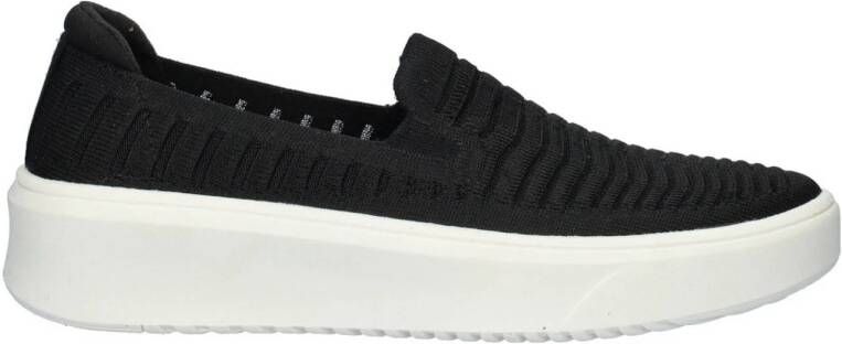 Skechers Court Break slip-on zwart