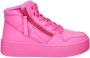 Skechers Court High sneakers roze Meisjes Imitatieleer Effen 29 - Thumbnail 1