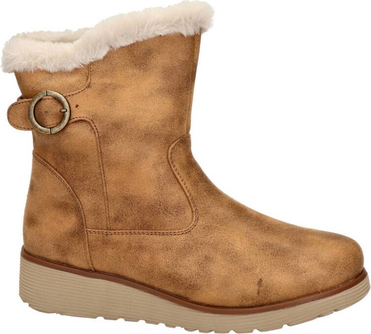 Skechers enkelboots cognac