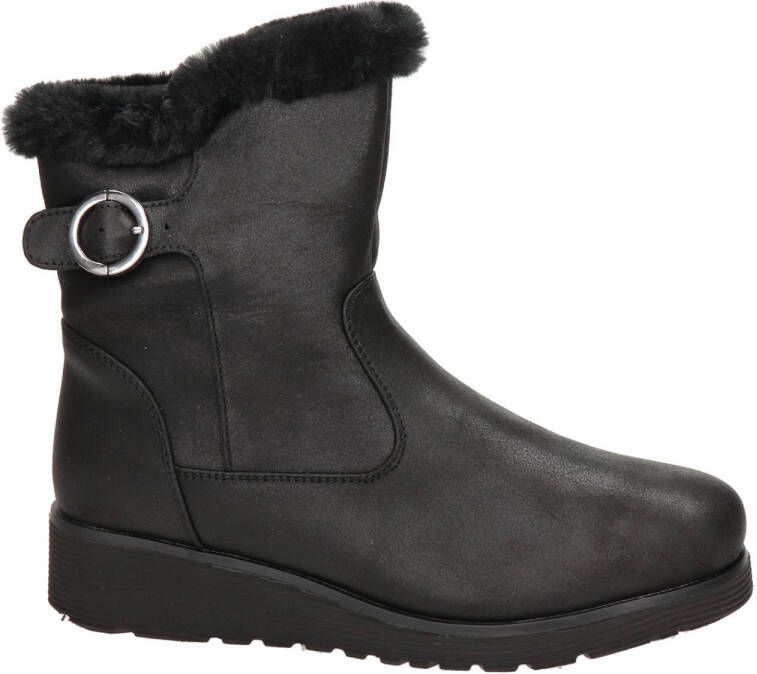 Skechers Keepsakes Wedge-Comfy Winter Dames Sneakers Black