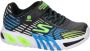 Skechers Flex Glow Elite 400135L BBLM Zwart Groen Blauw 30 - Thumbnail 1
