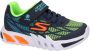 Skechers Flex Glow Elite sneakers met lichtjes blauw multi - Thumbnail 1