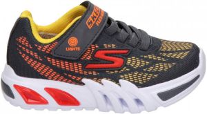 Skechers Flex Glow Elite sneakers met lichtjes zwart multi